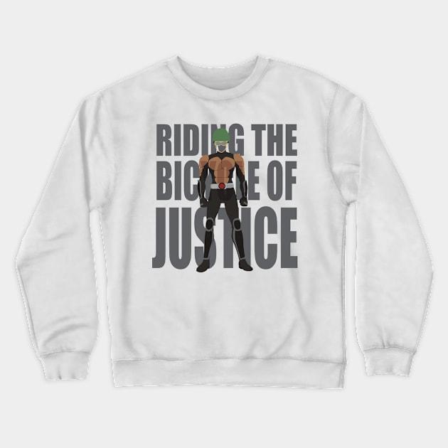 Bicycle of justice Crewneck Sweatshirt by Shankie